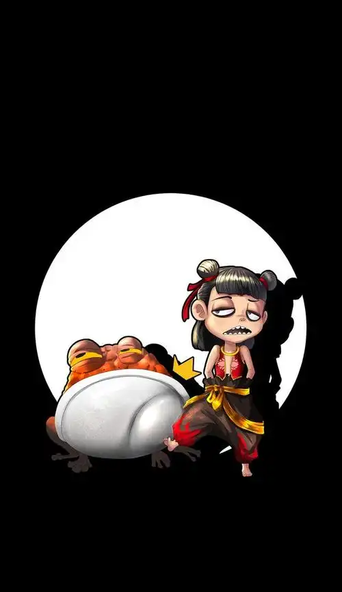 《哪吒之魔童降世》壁纸,来陪小爷踢毽子