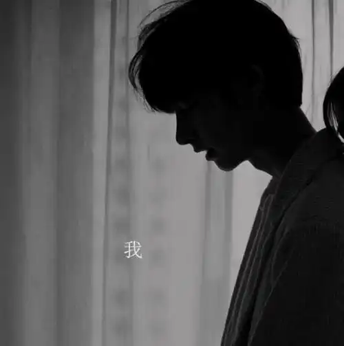 黑白风格情侣头像