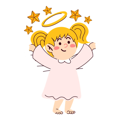 可爱小天使图片-卡通可爱小天使图片矢量素材下载_懒人图库