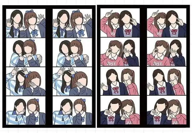 快来学这些pose,俏皮又可爱的人生照片不就出来了吗真的很适合不会凹