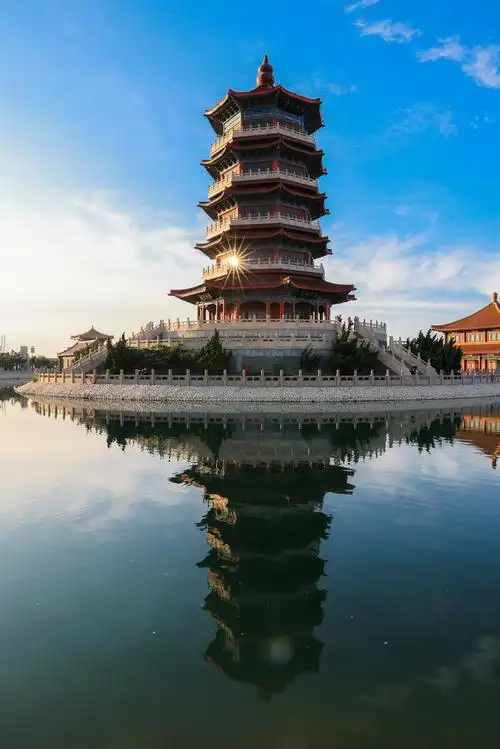 中国山东蓬莱八仙过海景区