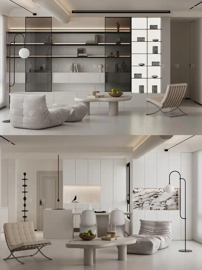 现代极简|极简x高颜值空间,简约高级.大道至简的配色美学   - 抖音