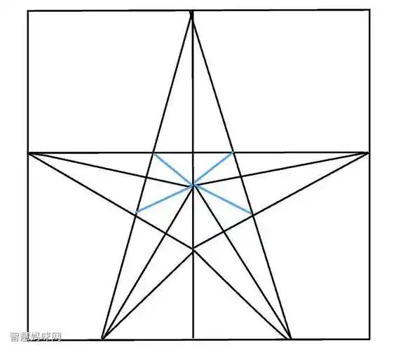 五角星怎么画