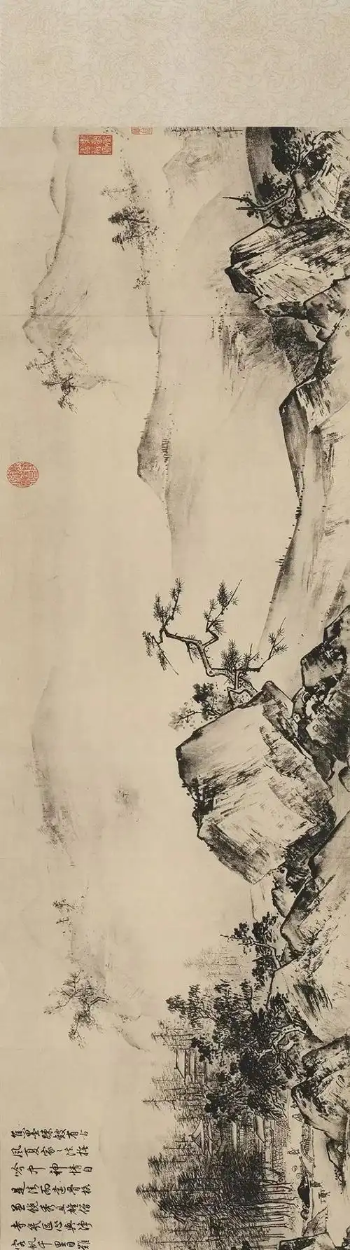 在宋画山水中来一场说走就走的旅行——图解夏圭《溪山清远图》