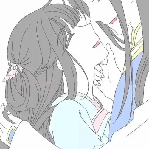 二次元# #情侣头像# #古风