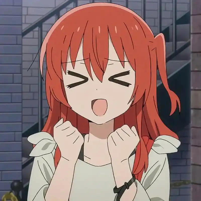 喜多郁代 孤独摇滚 喜多郁代 十月新番 动漫头像 二次元 红发