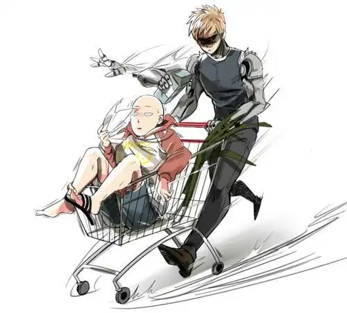 一拳超人龙卷情侣头像图片大全