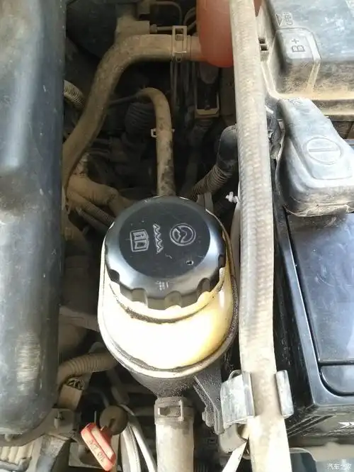 别克凯越转向助力油壶漏油改造解决漏油问题