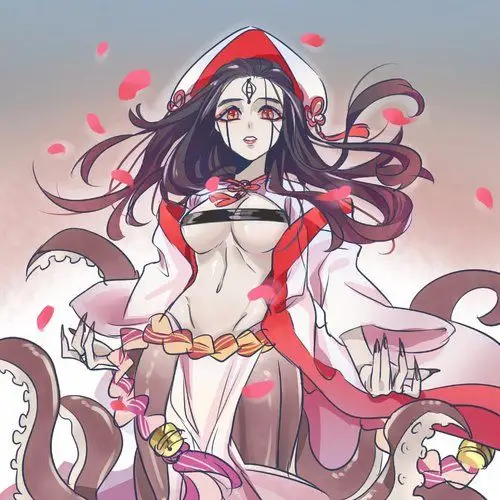 之前的小剧场梗实在是能玩的,就性转了个章鱼大妖百合姐