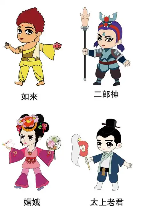 皮影戏材料包皮影戏手工diy卡通皮影人偶幼儿园表演皮影戏道具幕布架