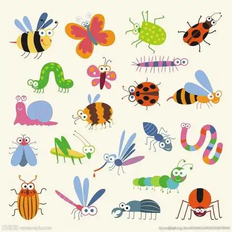 15种昆虫简笔画 15种昆虫简笔画加颜色