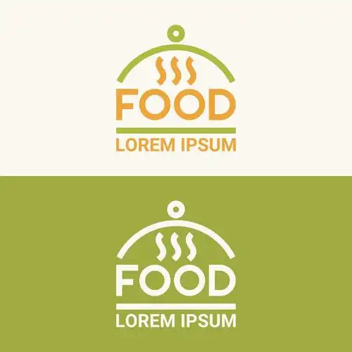 食物logo