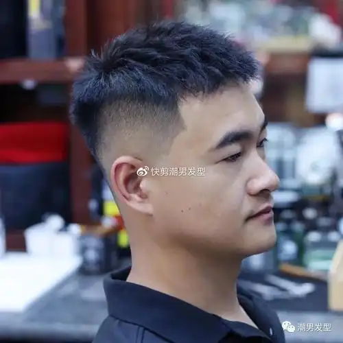 男生发质粗硬难打理试试这3款短发造型干净帅气又省事