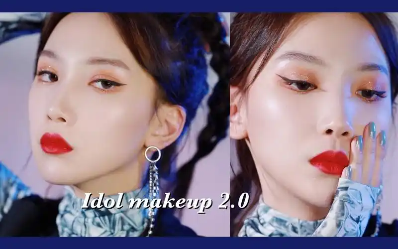 【rita】刘令姿bad guy舞台泪痕妆|女团妆容2.