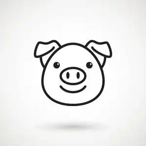 小丑脸轮廓图标图片-小丑脸轮廓图标素材-小丑脸轮廓图标插画-摄图新