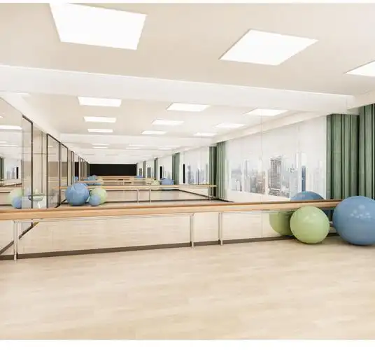 舞蹈室镜子墙练功房跳舞家用超大全身落