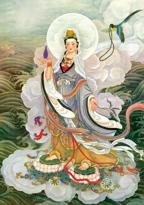 赏析100幅观世音菩萨画像