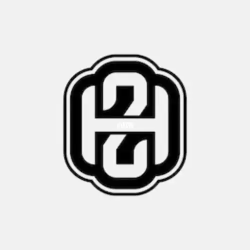 中华两字首字母zh组合的logo设计
