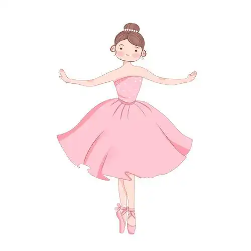 粉色卡通人物 女生跳舞元素gif动态gif舞蹈[gif]gif下载 - 觅知网