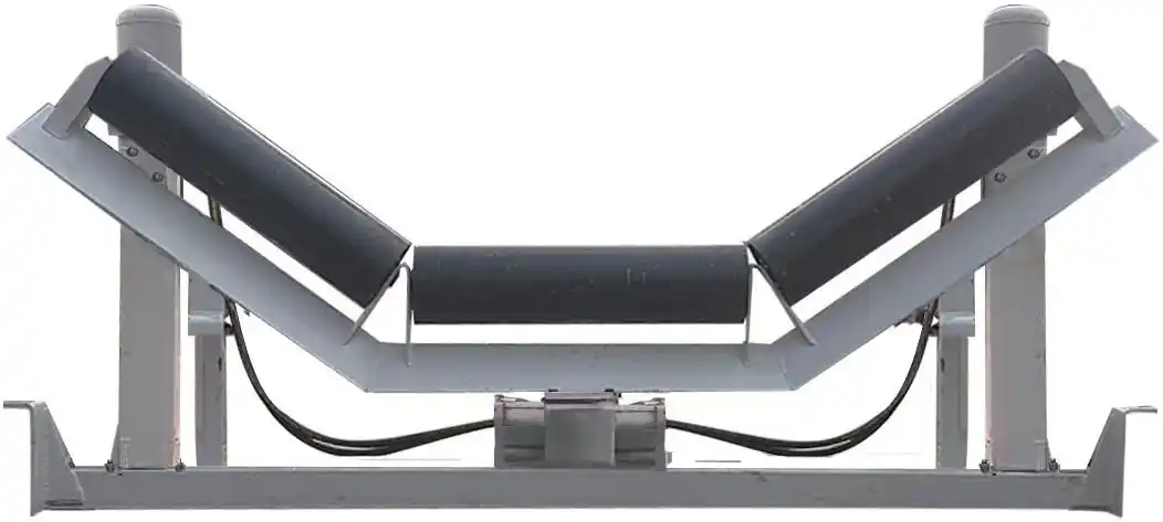 皮带输送机无源液压自动纠偏装置(1)