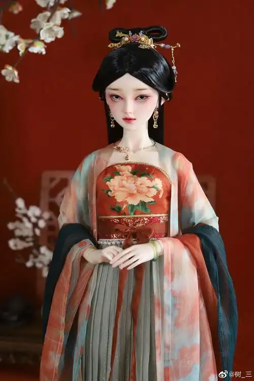 古风美人sd娃娃bjd玩具人偶壁纸萌物