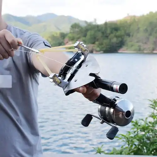 射鱼神器鱼枪激光捕鱼工具套装打鱼弹弓高精度其他垂钓用品