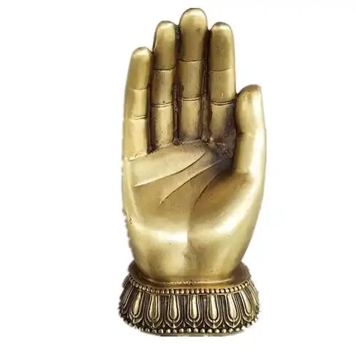 佛手纯铜五指山如来神掌观音只手遮天镇风水摆件摆件