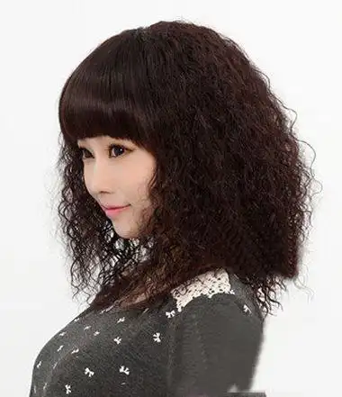 2016短发玉米须烫发图 可爱短发女生玉米烫发