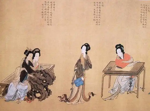 明代长卷仕女画《千秋绝艳图》