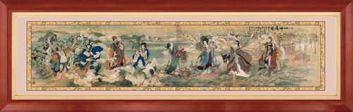 706海报印制海报展板写真喷绘贴纸素材399八仙过海图图片素材