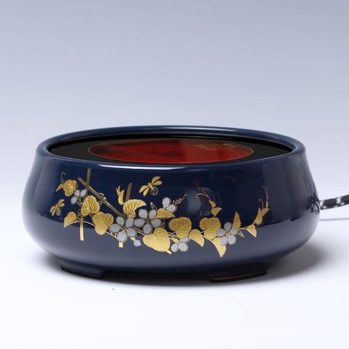 莺歌烧 电陶炉轻音茶炉家用红外线小型迷你煮茶器围炉煮茶 霁蓝瓜园 1