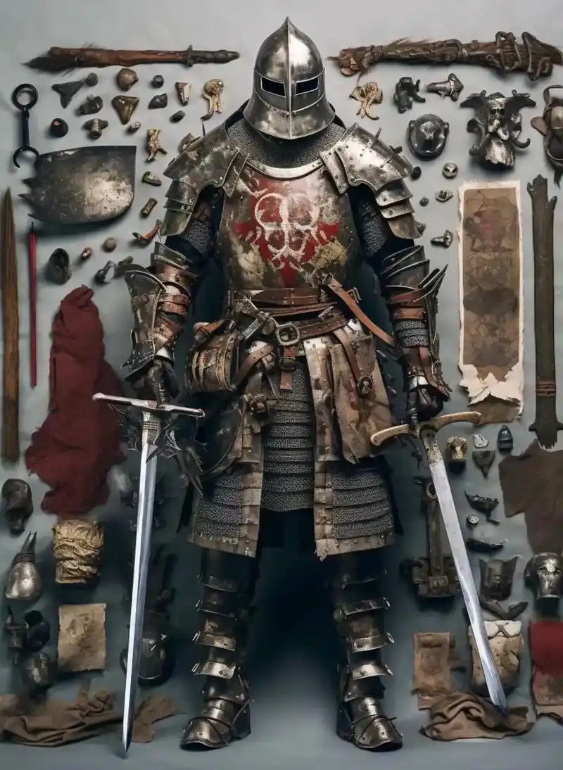 中世纪的重甲骑士#中世纪#盔甲 #冷兵器 - 抖音