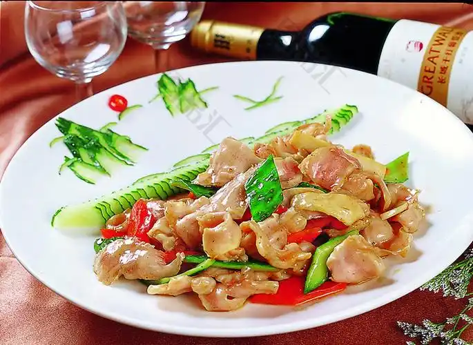 酱爆斑鱼肚图片