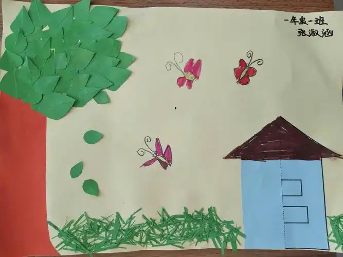 寒亭外国语学校(小学部)一年级一班手工作品展