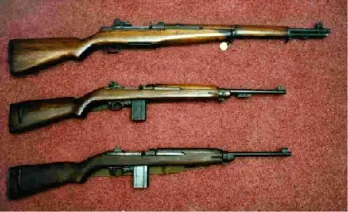 美国m-1卡宾枪.资料图片