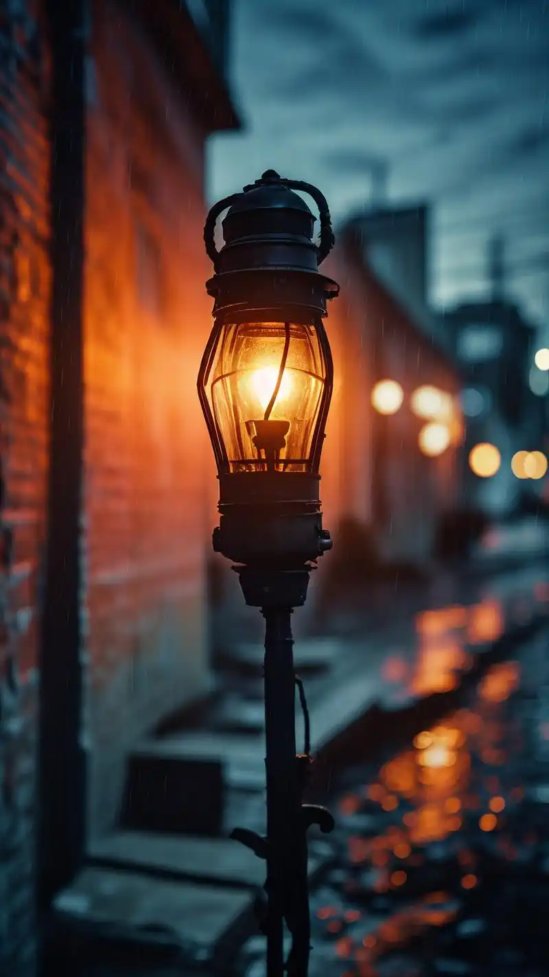 91伤感夜晚的街灯壁纸精选95