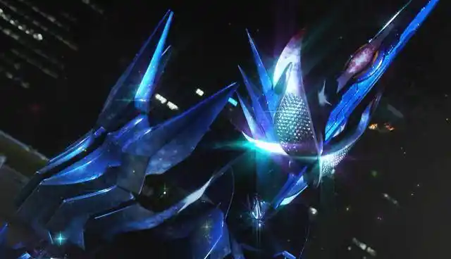 假面骑士圣刃星尘龙变身过程引热议变身半分钟比崇皇时王还能唱_圣剑