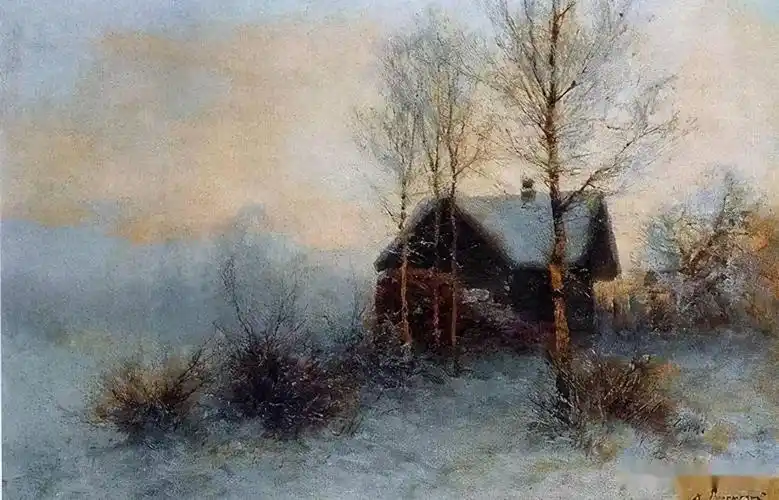 俄罗斯风景油画作品欣赏