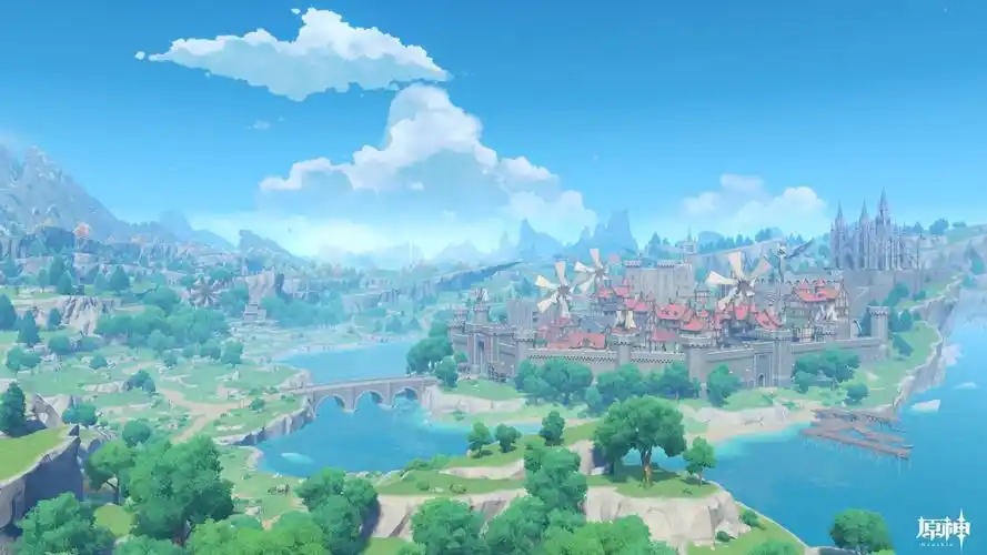 风与牧歌之城原神genshin impact高清壁纸- 原神壁纸,游戏壁纸,动态