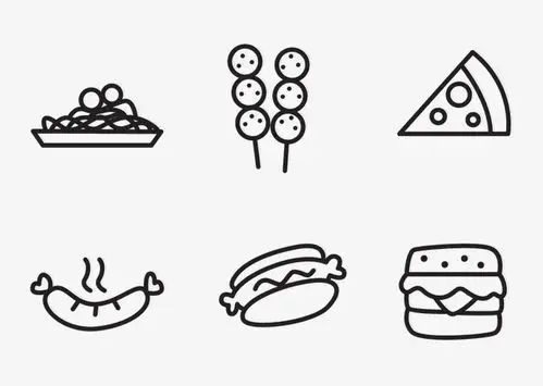 快捷的快餐和水果