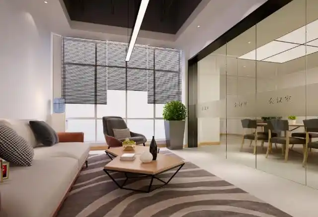 电子商务办公室装修设计 电子商务公司装修效果图