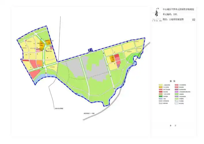 于洪区平罗湾新城北部滨水生态健康居住片区规划公示