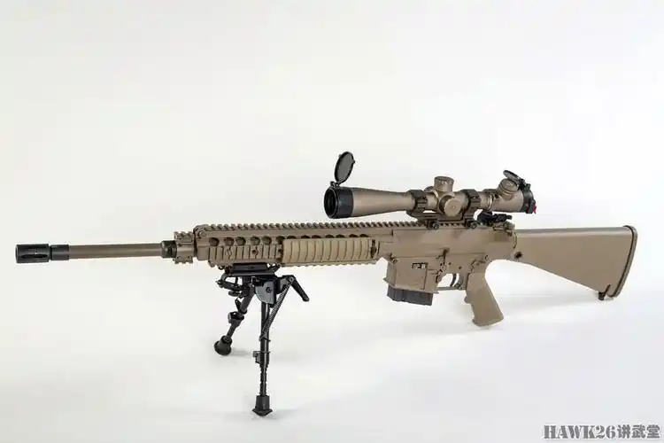 细品:美军m110半自动狙击系统 消音器被称"愚蠢设计"