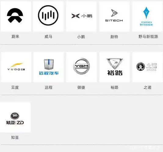 我们再来看看一些当前比较热门的电动车品牌