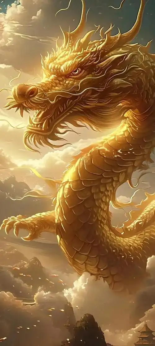 壁纸分享,华夏真龙甲天下,傲视群雄展雄姿