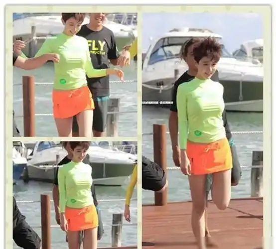 姜妍火辣身材引热议穿最大码泳衣仍难掩魅力志玲姐姐竟直言羡