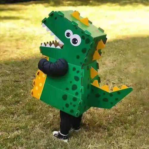 七彩夏日启东市图书馆悦生活第三十六期恐龙纸箱