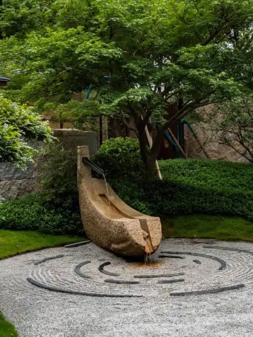 分享和式禅意风庭院景观