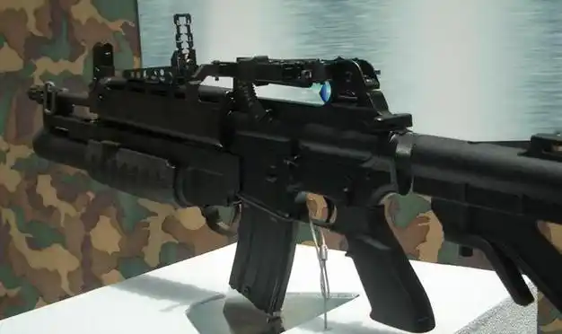 t86的隔热性优于之前的t65步枪和m16步枪.