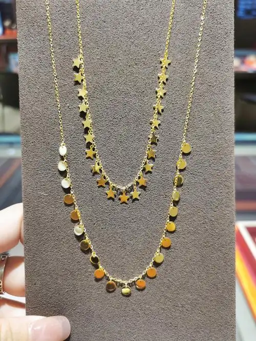 周生生5g黄金项链